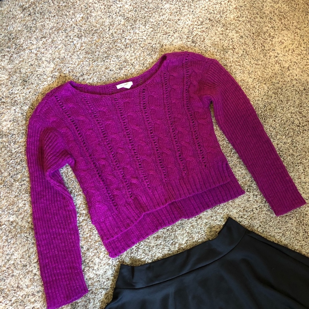 Aeropostale crop sweater